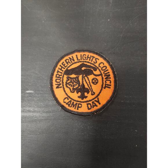 Vintage BSA Northern Lights Council Camp Day Patch Boy Scouts Memorabilia Retro - Picture 1 of 3